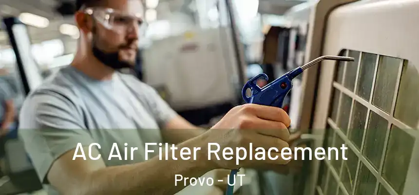  AC Air Filter Replacement Provo - UT